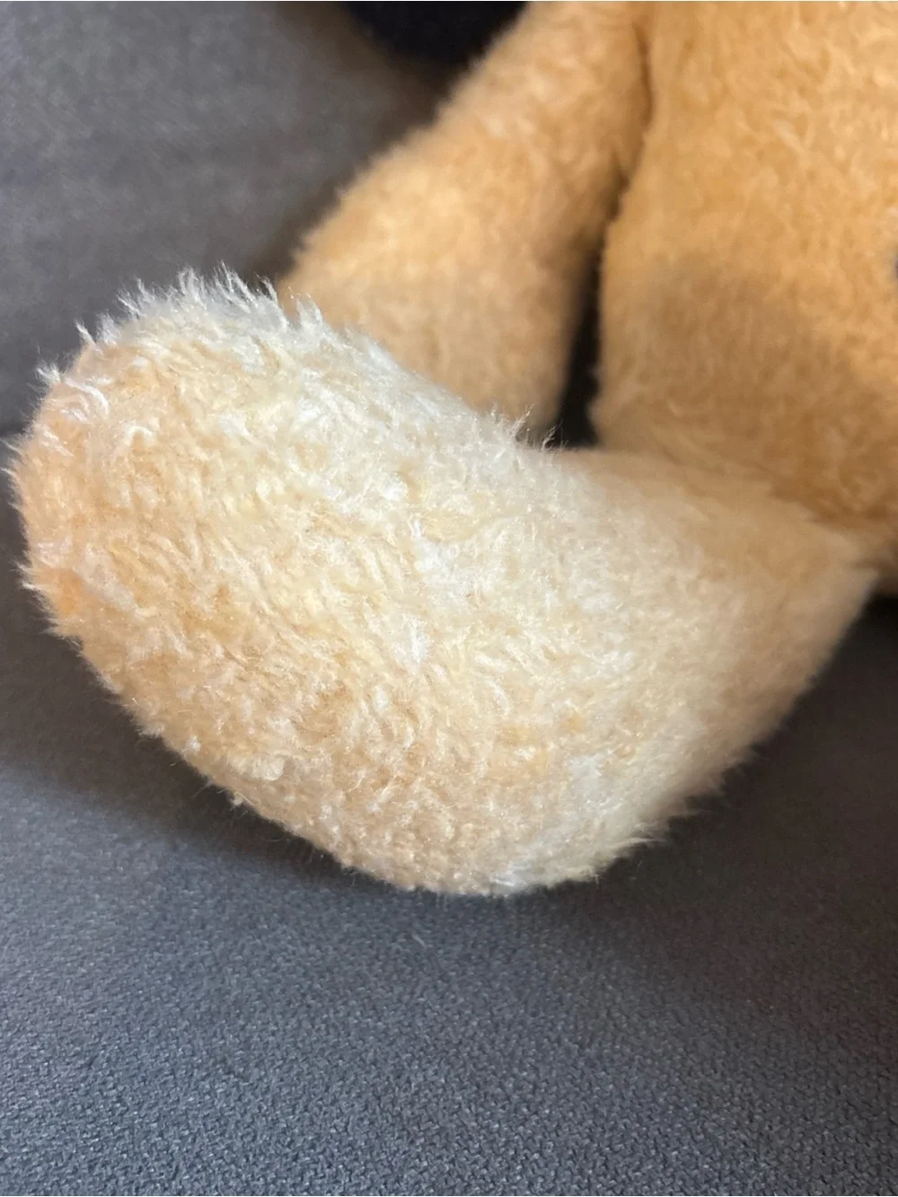 Plush Dog Toy - Yellow and Black Plush Pet Toy Henry Vintage
